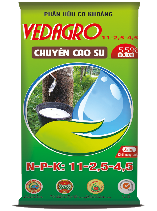 VEDAGRO – Rubber tree Organic Fertilizer