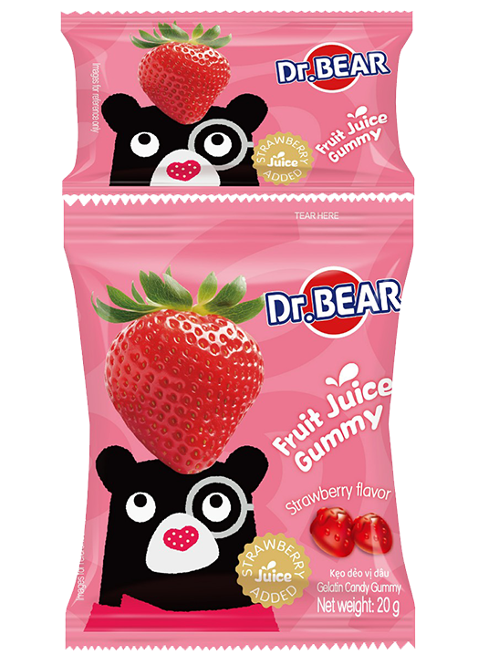 DR.BEAR Strawberry Flavor Gummy