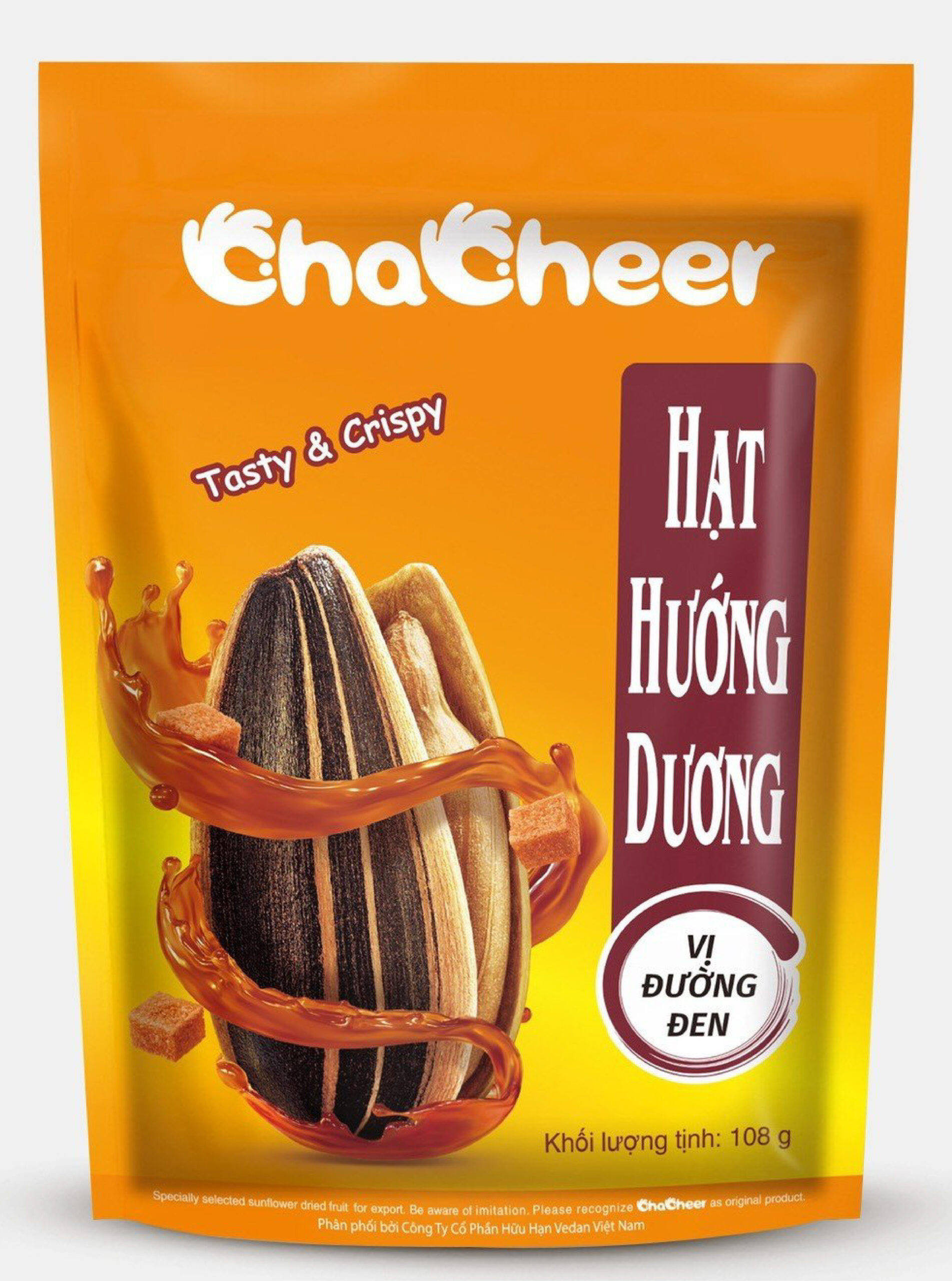 Chacheer Sunflower Seeds Black Sugar Flavor