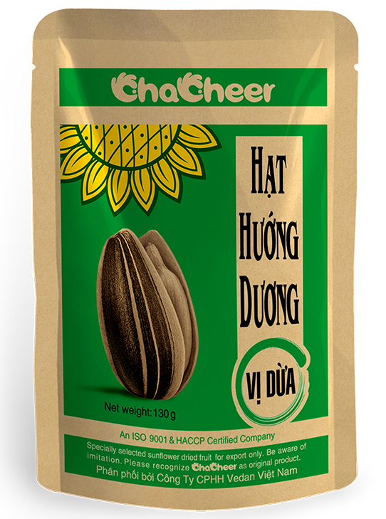Chacheer sunflower seeds coconut flavor