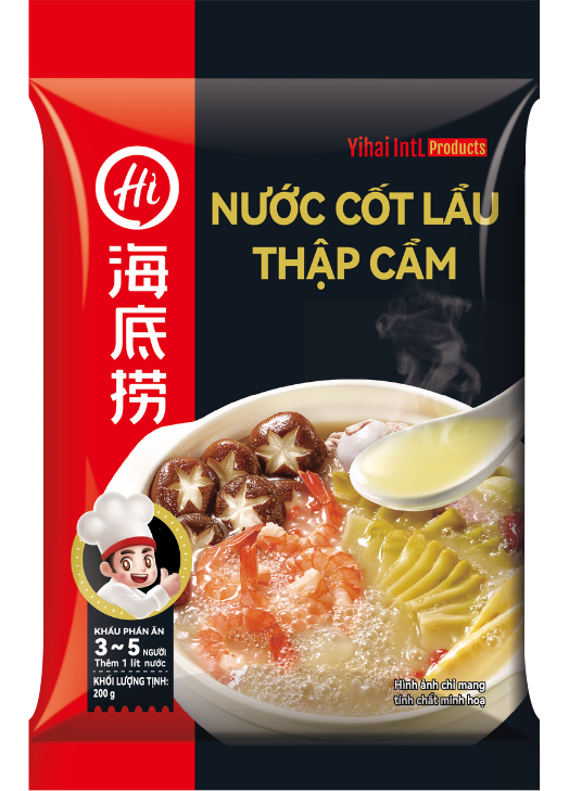 Three Delicacies Flavour Hot Pot Soup Base