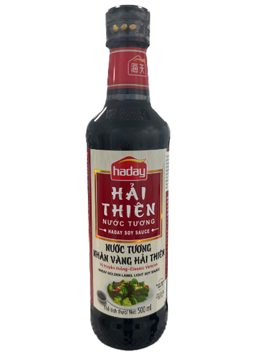 Haday Golden Label Light Soy Sauce (Classic Version)