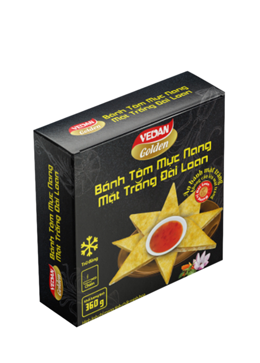 VEDAN Golden台灣月亮花枝蝦餅