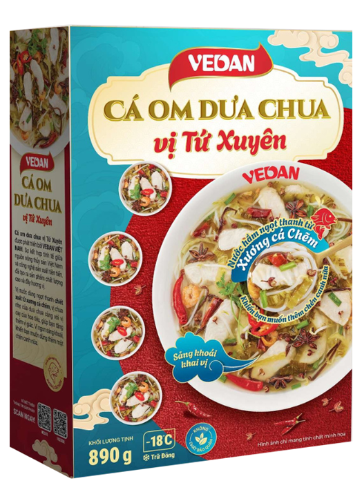 Cá Om Dưa Chua Vị Tứ Xuyên Vedan
