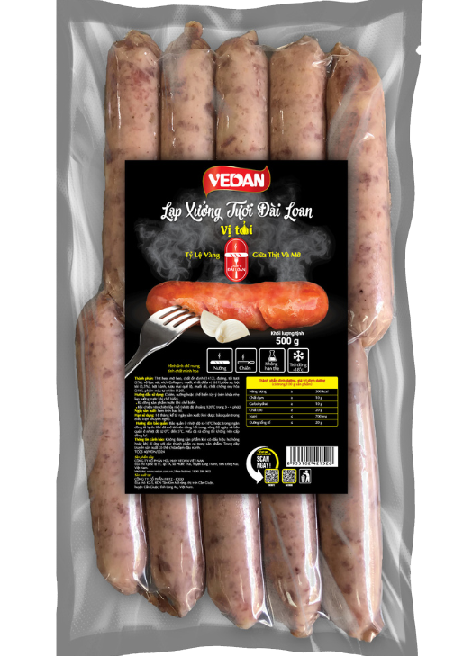VEDAN 台灣香腸 蒜味 500