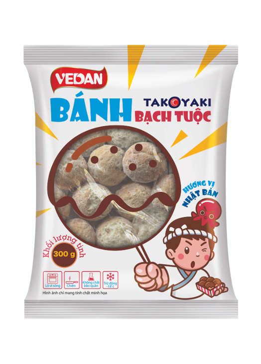 Bánh Bạch Tuộc Takoyaki Vedan