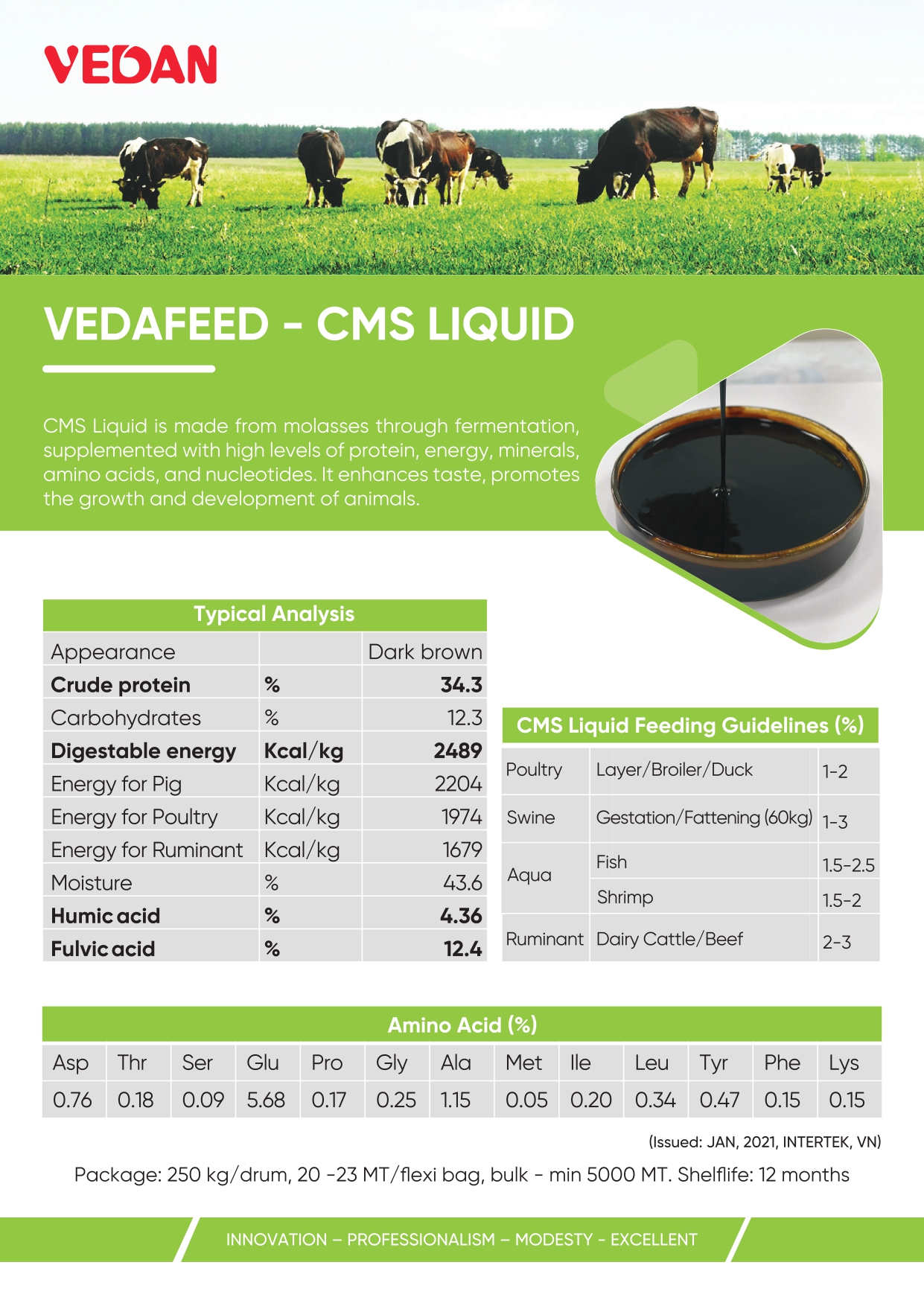 VEDAFEED CMS LIQUID