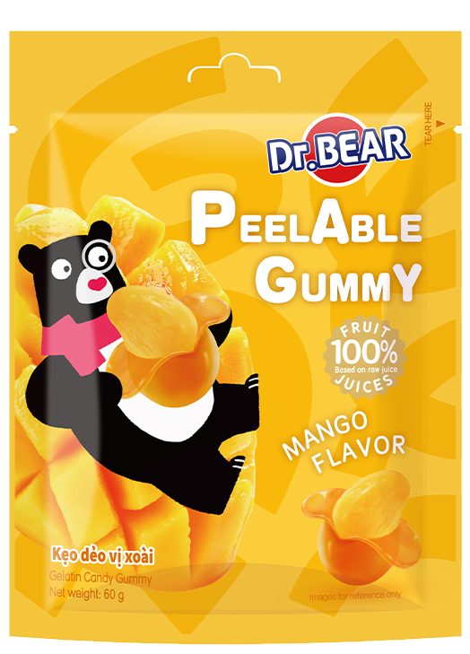 DR.BEAR Mango Flavor Peelable Gummy