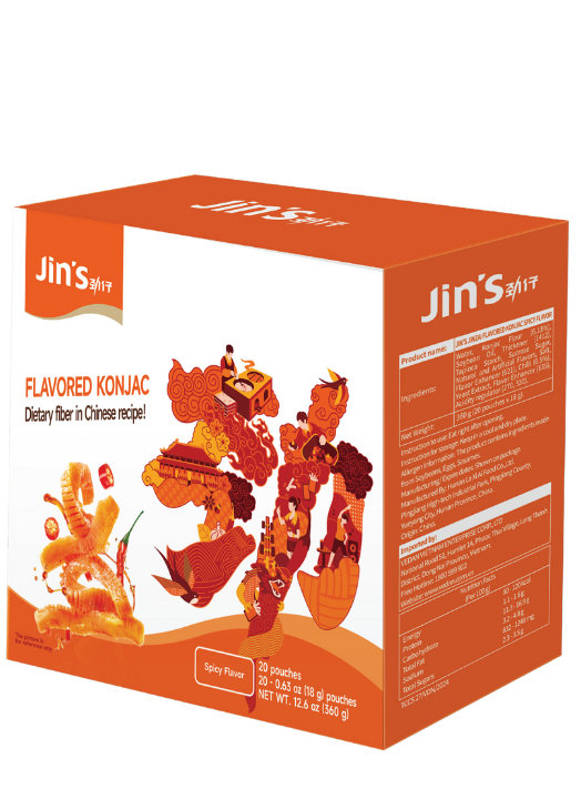 Jin’s Jinzai Flavored Konjac Spicy Flavor