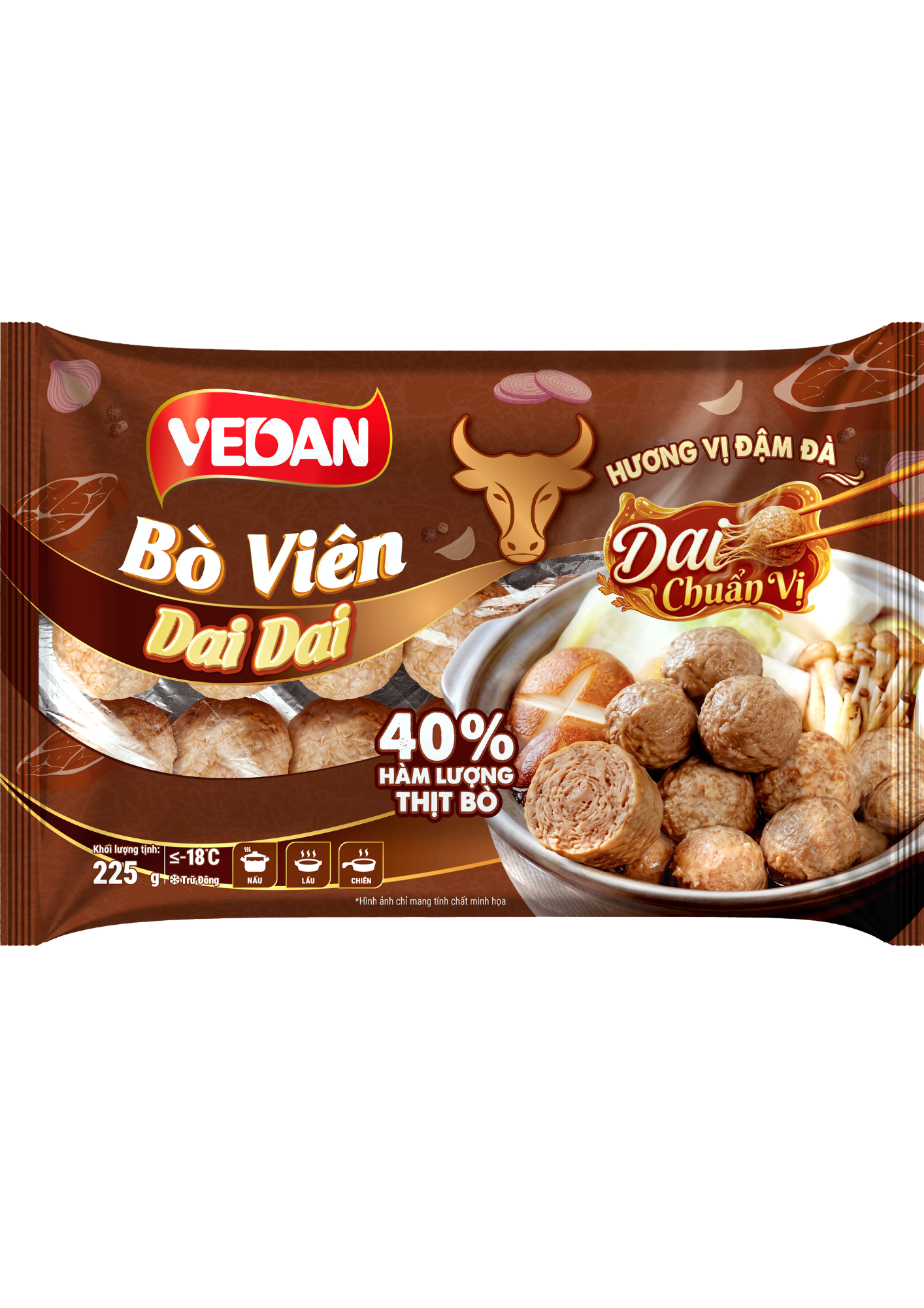 VEDAN  –  Bò Viên Dai Dai